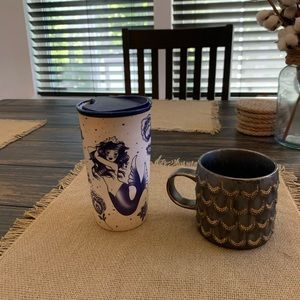 Starbucks Mermaid Mug and Tumbler Cup